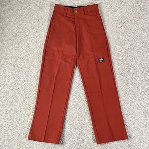 Dickies Skateboarding Pants Mens 28x30 Burnt Orange Regular Fit Lightweight NEW